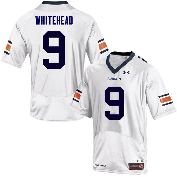 Men Auburn Tigers #9 Jermaine Whitehead College Football Jerseys Sale-White - Click Image to Close